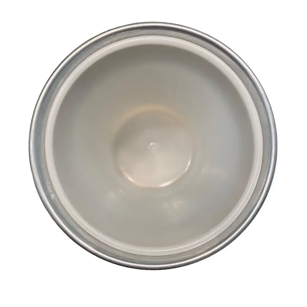 Vintage MCM Kromex Chrome And Brushed Aluminum Ice Bucket Lid Handle Modern